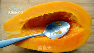 帮助肠胃消化小卫士——橙汁玉米木瓜的做法步骤:3