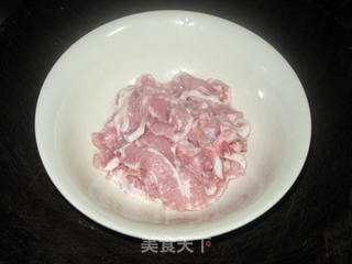 西葫芦炒肉片的做法步骤:2