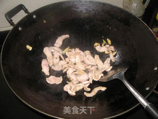 西葫芦炒肉片的做法步骤:4