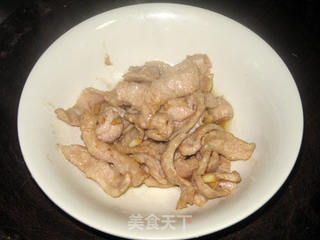 西葫芦炒肉片的做法步骤:5