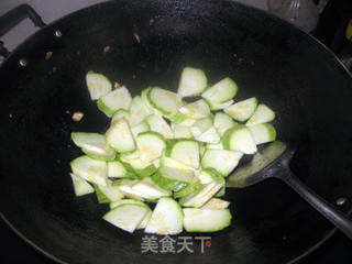 西葫芦炒肉片的做法步骤:6