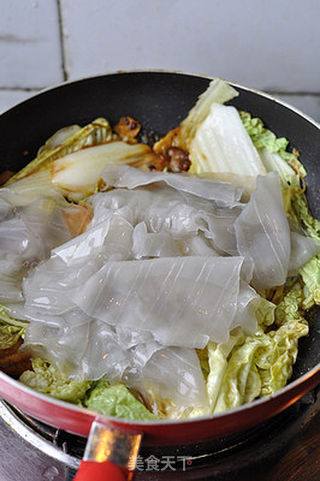 鱼香白菜粉皮的做法步骤:7