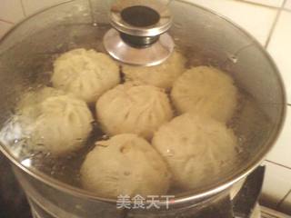 韭菜腊肉包的做法步骤:5