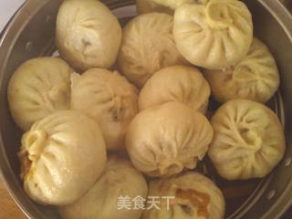 韭菜腊肉包的做法步骤:6