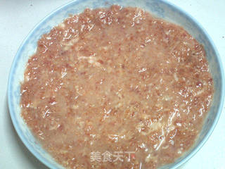 蛋蒸肉的做法步骤：2