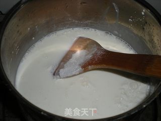 牛奶核桃芝麻糊的做法步骤:5