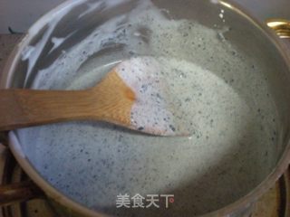 牛奶核桃芝麻糊的做法步骤：9