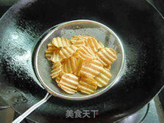 远离添加剂,健康解谗—自制香辣薯片的做法步骤:9