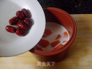 木瓜炖鲜奶的做法步骤:7