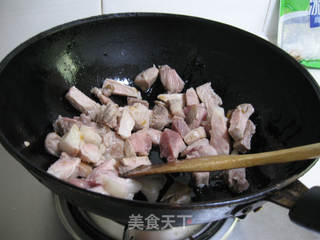 猪肉炖粉条的做法步骤:9