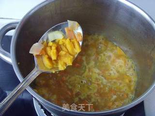 南瓜奶油浓汤的做法步骤:6