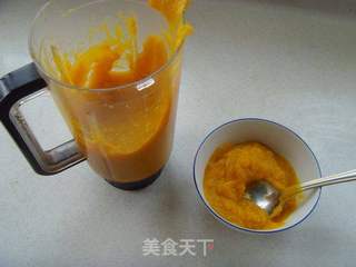 南瓜奶油浓汤的做法步骤:7
