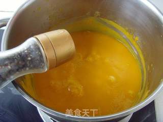 南瓜奶油浓汤的做法步骤:9