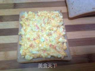 鸡蛋全麦三明治的做法步骤:10