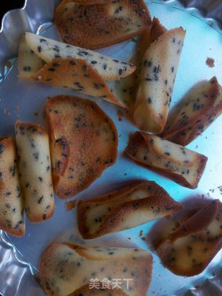 芝麻瓦片酥的做法步骤：1