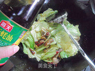 铁锅干炒的独特美味—手撕包菜的做法步骤:8