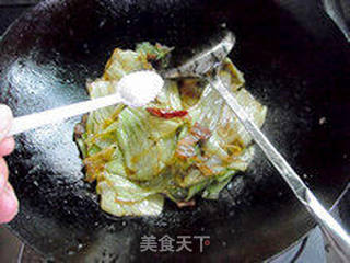 铁锅干炒的独特美味—手撕包菜的做法步骤:10
