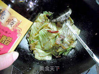 铁锅干炒的独特美味—手撕包菜的做法步骤:9