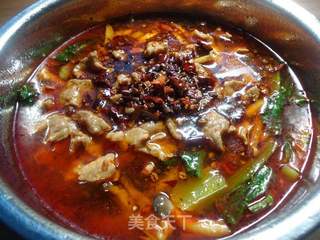 麻辣水煮肉的做法步骤:17