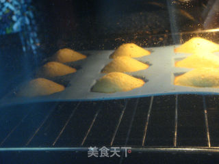 【我的烘焙时间】卖萌小点NO.1,有小肚肚才可爱的玛德琳---柠香玛德琳的做法步骤:29