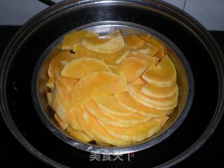 南瓜西米羹的做法步骤:4