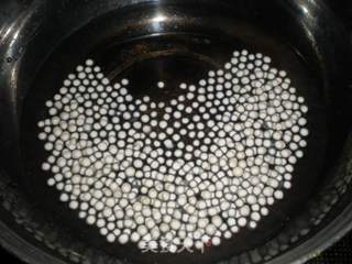 南瓜西米羹的做法步骤:9
