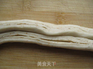 火腿蛋手抓饼的做法步骤:7