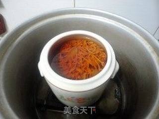 虫草花炖雪梨的做法步骤:4