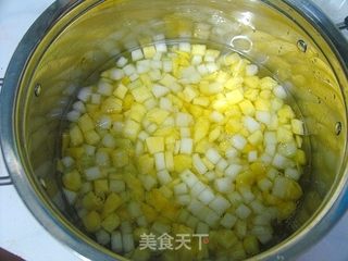 酸酸甜甜就是我——菠萝果酱的做法步骤:4