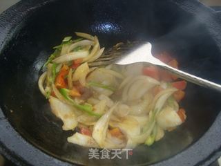 素菜炒面的做法步骤：6