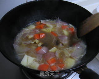 咖哩土豆的做法步骤：5
