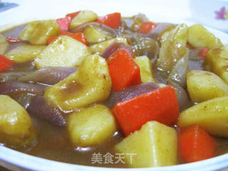 咖哩土豆的做法步骤：6