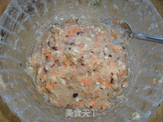 香菇胡萝卜鸡肉丸的做法步骤：5