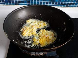 榄菜火腿蛋炒饭的做法步骤:3