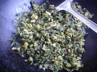野辣菜炒肉丁的做法步骤：9