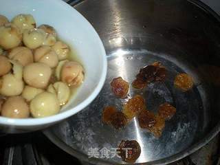 桂圆莲子鸡蛋羹的做法步骤:7
