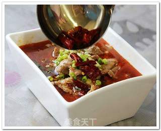 麻辣鲜香----水煮牛肉的做法步骤:16