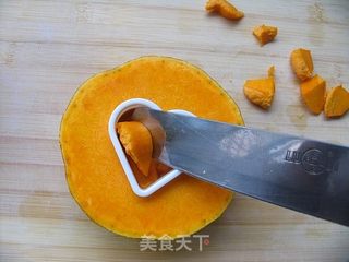 给女人自己的宠爱——紫心老南瓜的做法步骤:2