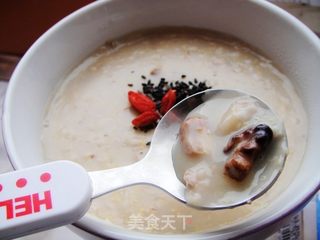 豆浆核桃四谷粥的做法步骤:10