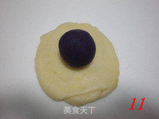 紫薯小酥饼的做法步骤:14