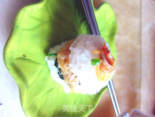 缤纷米饭三明治的做法步骤:10