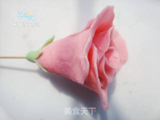 白色情人节——巧克力玫瑰花束的做法步骤:13