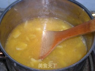 南瓜百合羹的做法步骤:13