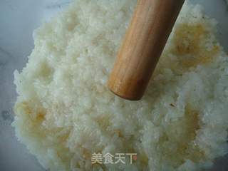 香煎糯米糕的做法步骤:5