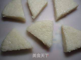 香煎糯米糕的做法步骤:7