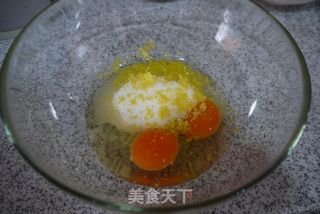柠香玛德琳的做法步骤：1