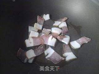 蒜香腊肉的做法步骤：3