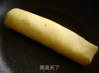 苹果蛋卷的做法步骤:8