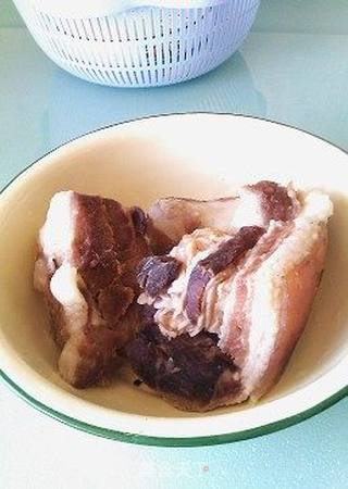 酸菜氽白肉的做法步骤:5