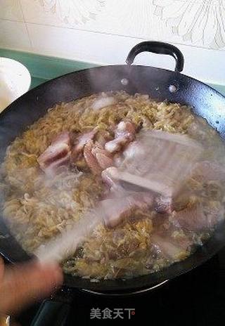 酸菜氽白肉的做法步骤:8